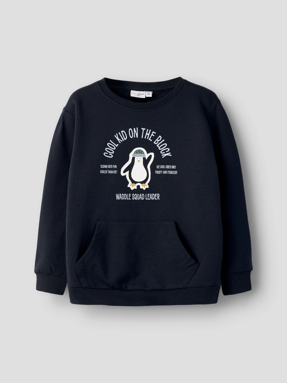 Name it Navy Blazer Penquin Cool Sweatshirt - 13234314