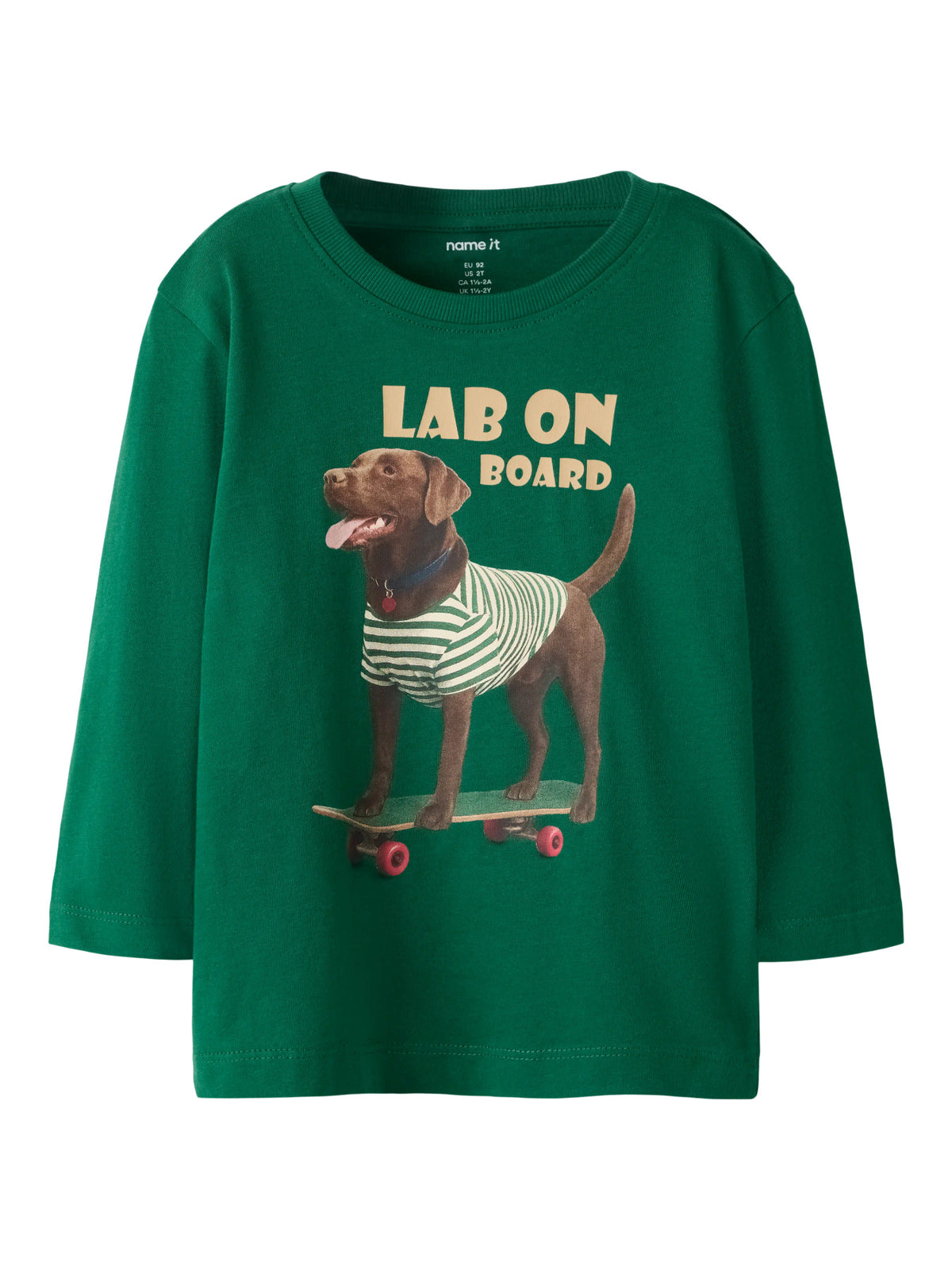 Evergreen Dog Bluse fra Name it - 13238400