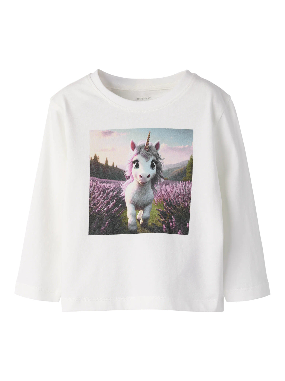 Cloud Dancer Lavender Unicorn Bluse fra Name it - 13238407