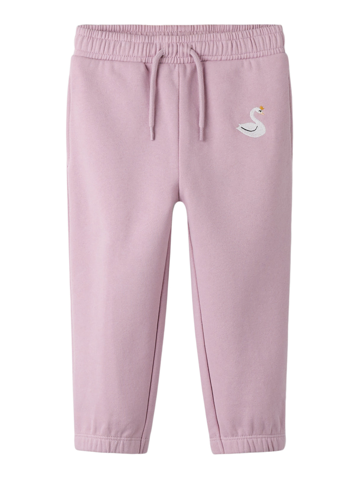 Rosa Dawn Pink Swan Bukser fra Name it - 13238423