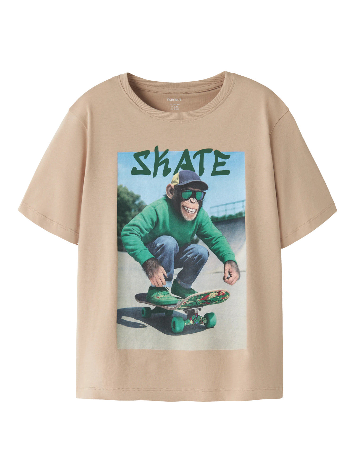 Sesame Monkey Skater Bluse fra Name it - 13239070