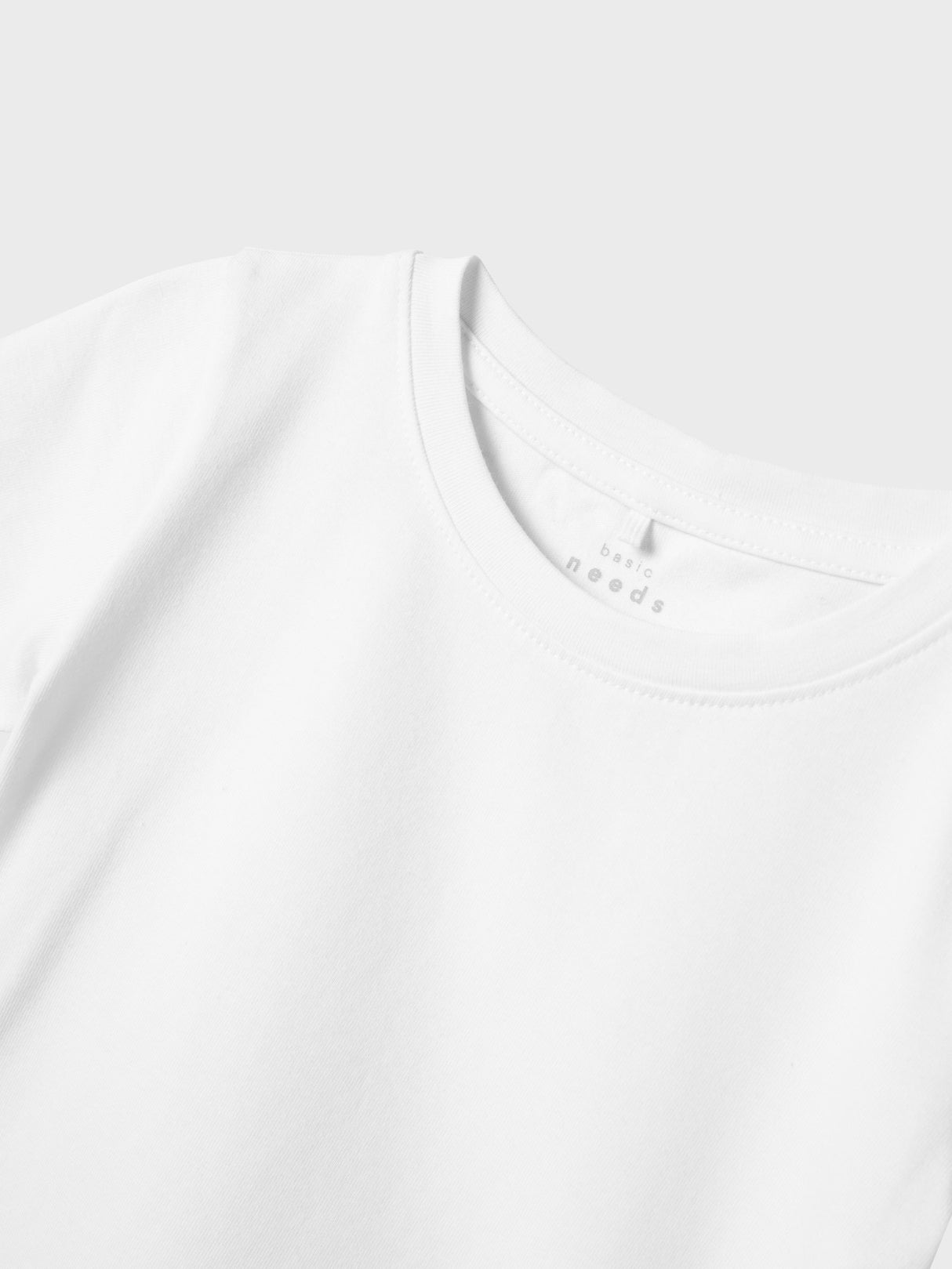 Hvid - Bright White - Name it - T-shirt - 13240375