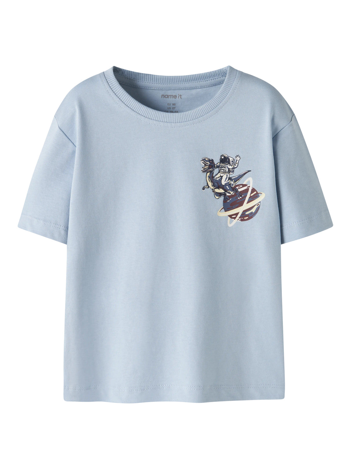 Blue Fog Space Dino Bluse fra Name it - 13241567