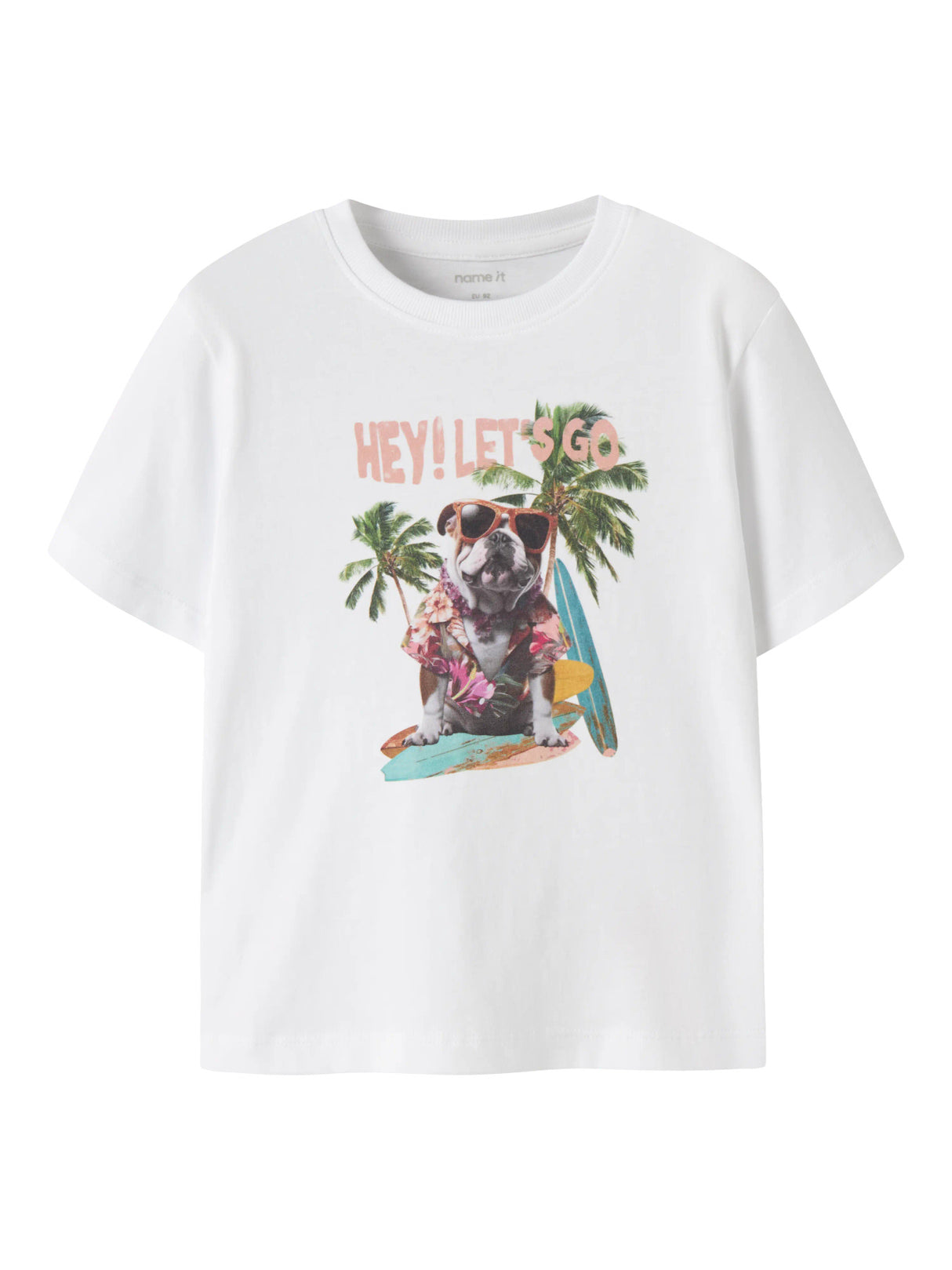 Bright White Surf Dog Bluser fra Name it - 13241569