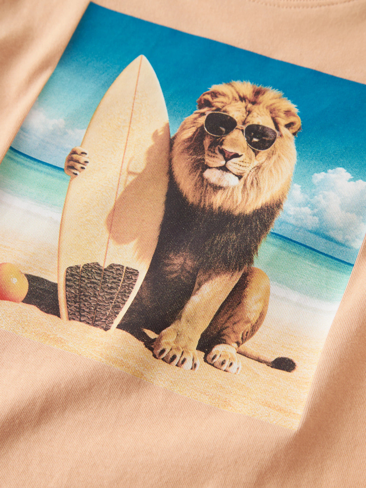 Peach Fuzz Lion Bluse fra Name it - 13241569