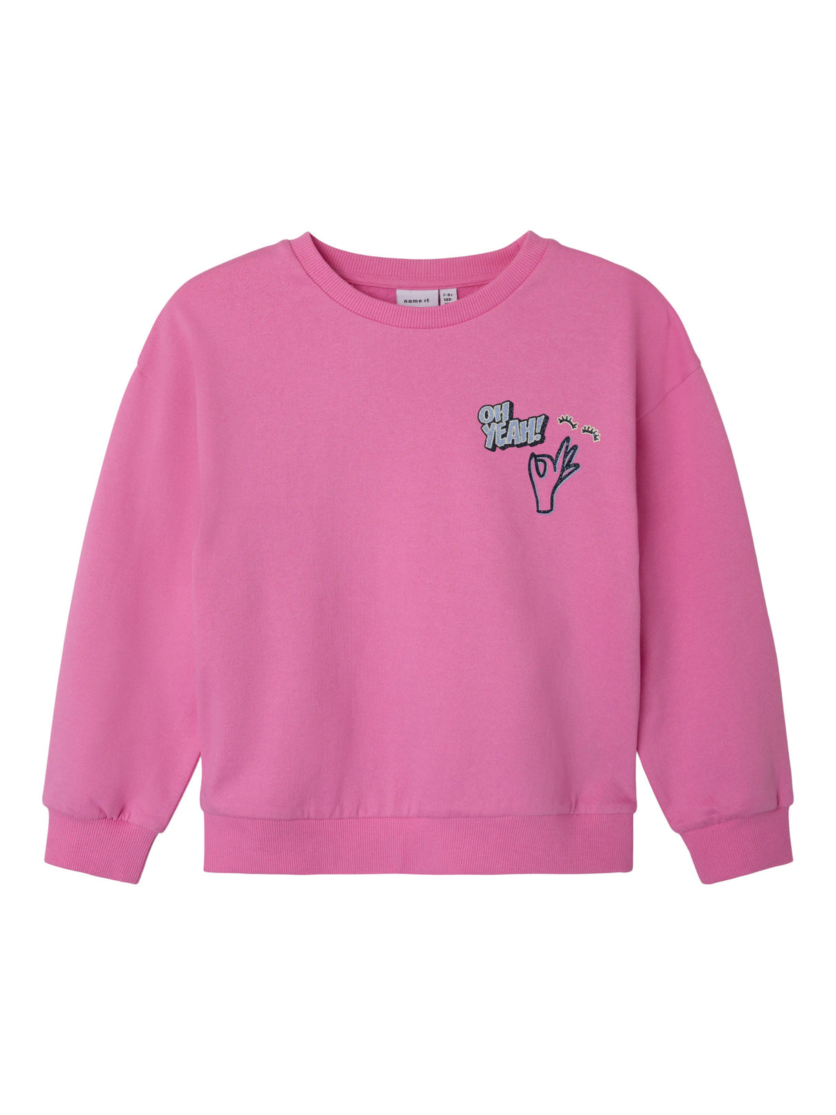 Fuchsia Pink Sweatshirt fra Name it - 13242537