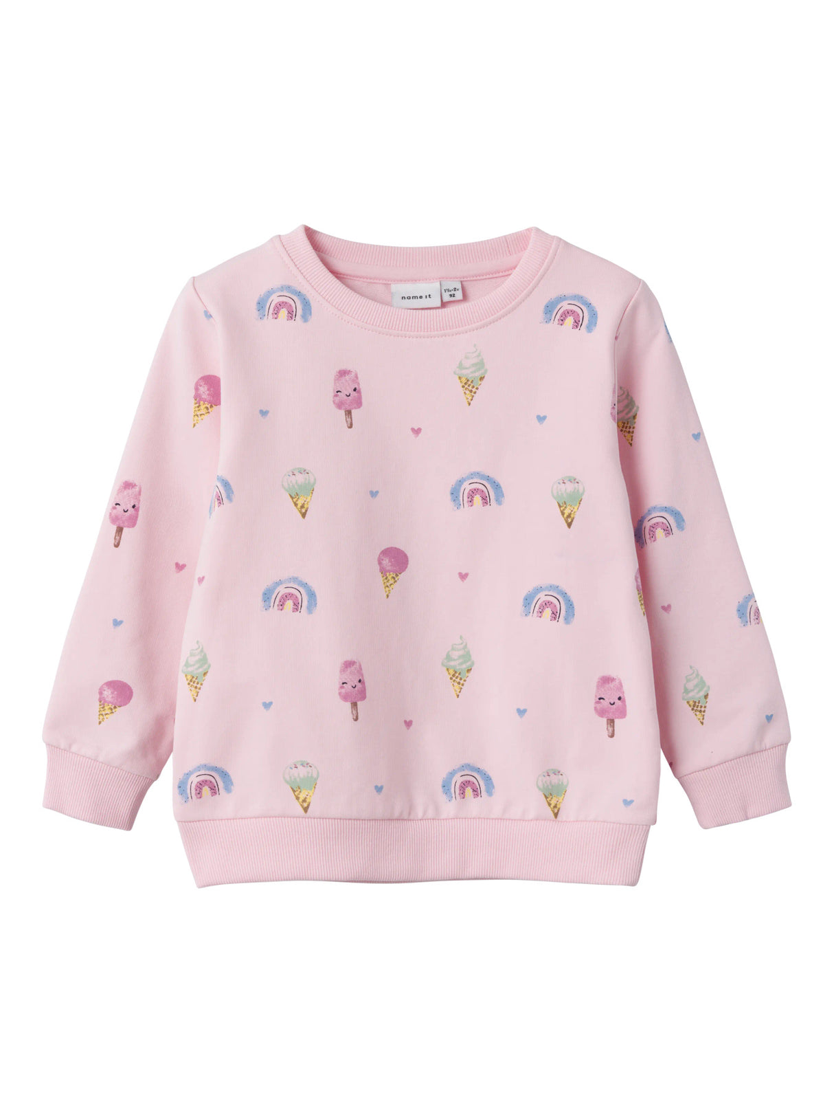 Parfait Pink Sweatshirt fra Name it - 13242600
