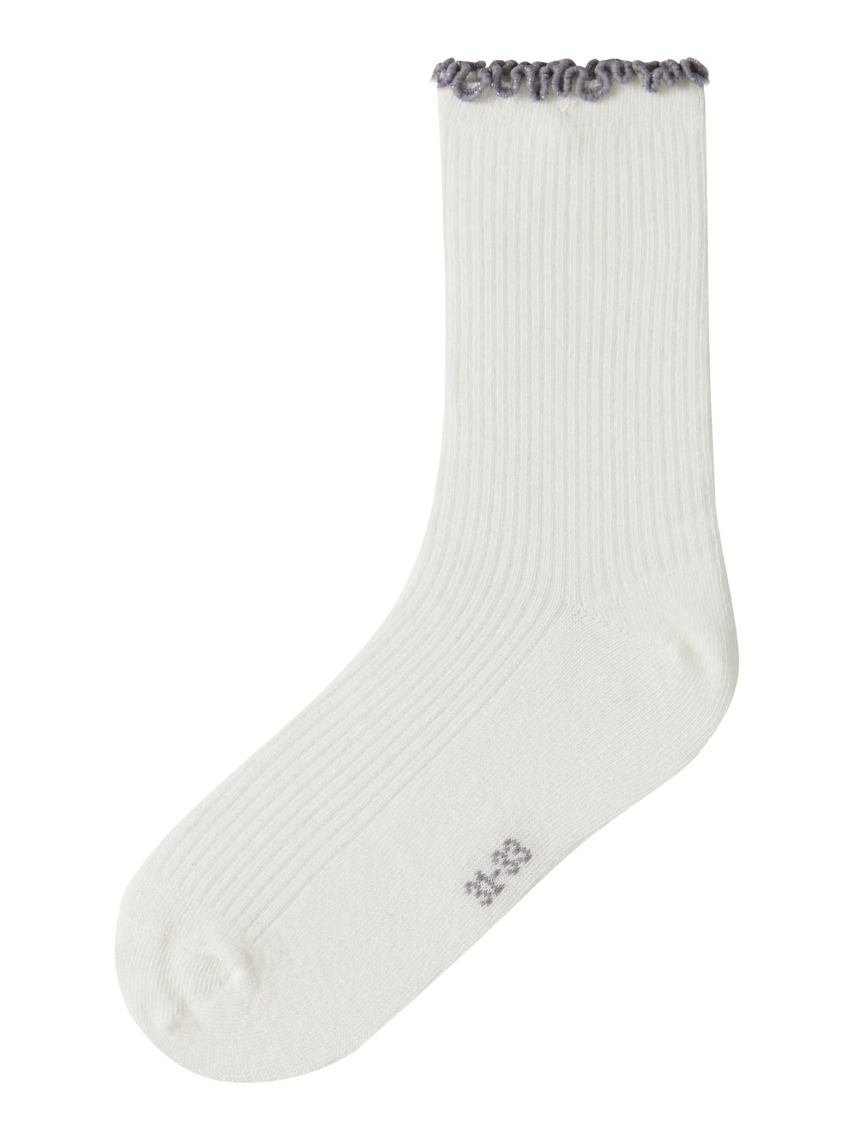 Cloud Dancer Lettuce Edge Strømper fra Name it - 13243650