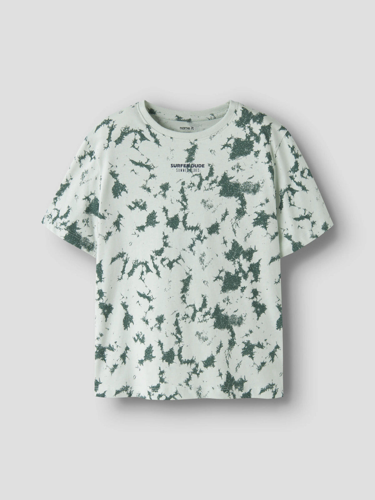Blue Fog Palm Blue Bluse fra Name it - 13244034