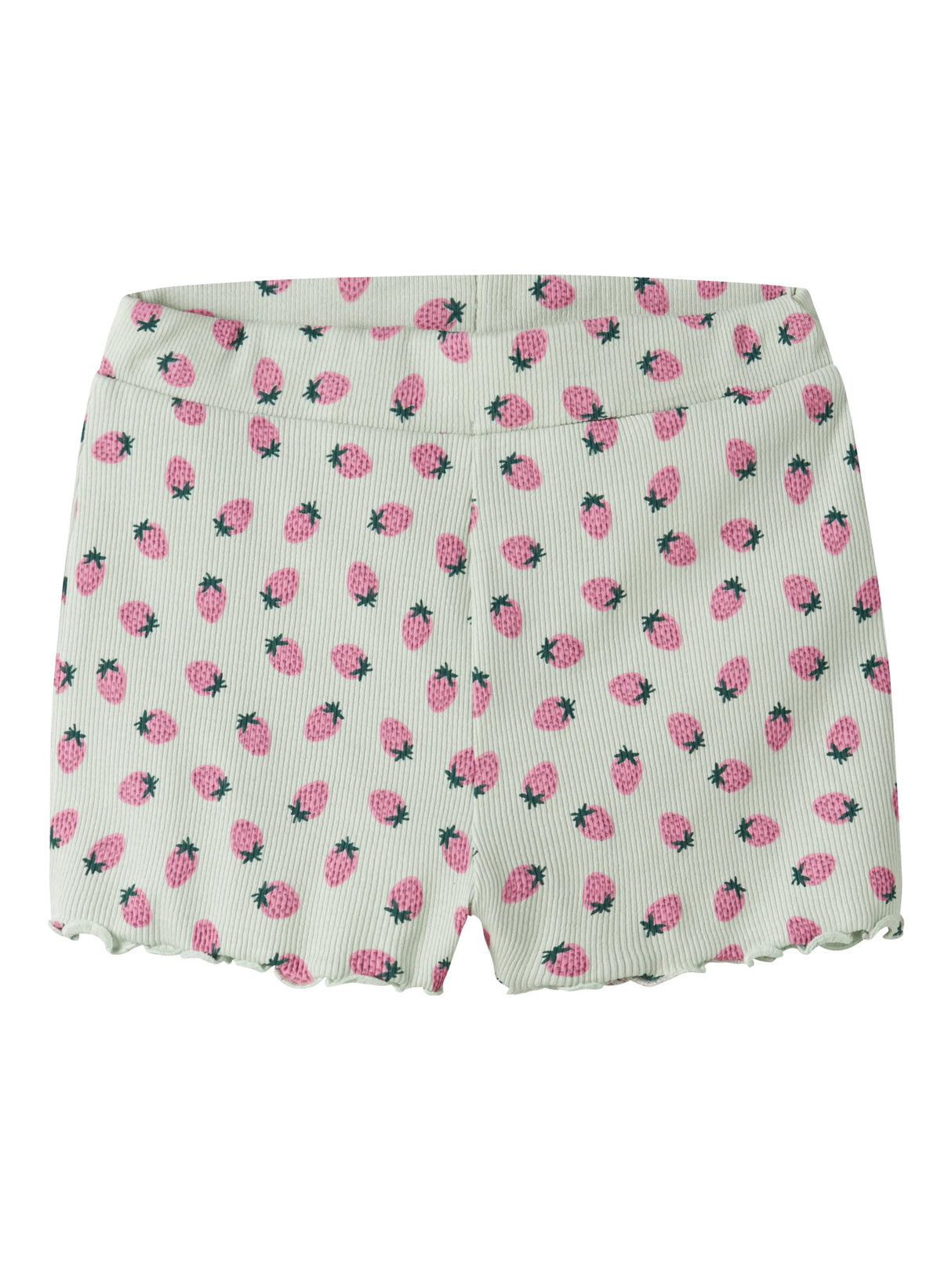 Pale Aqua Strawberries Shorts fra Name it - 13244067