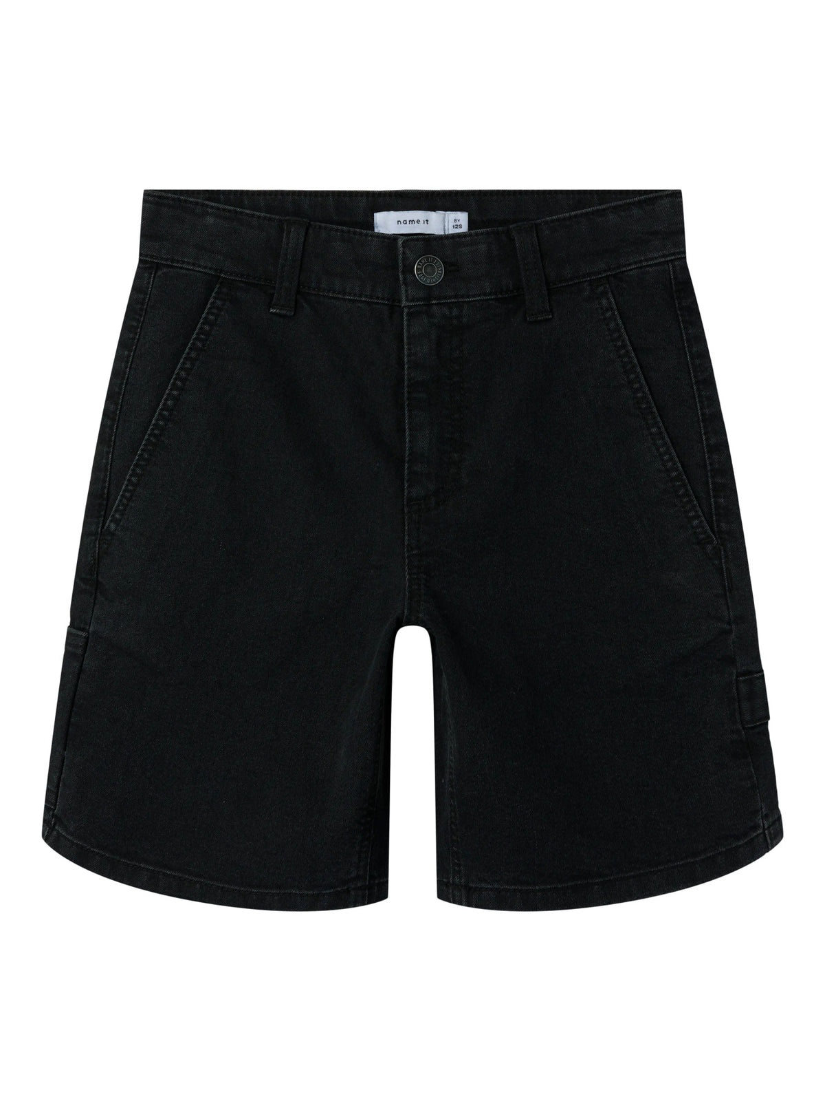Black Denim Shorts fra Name it - 13248595