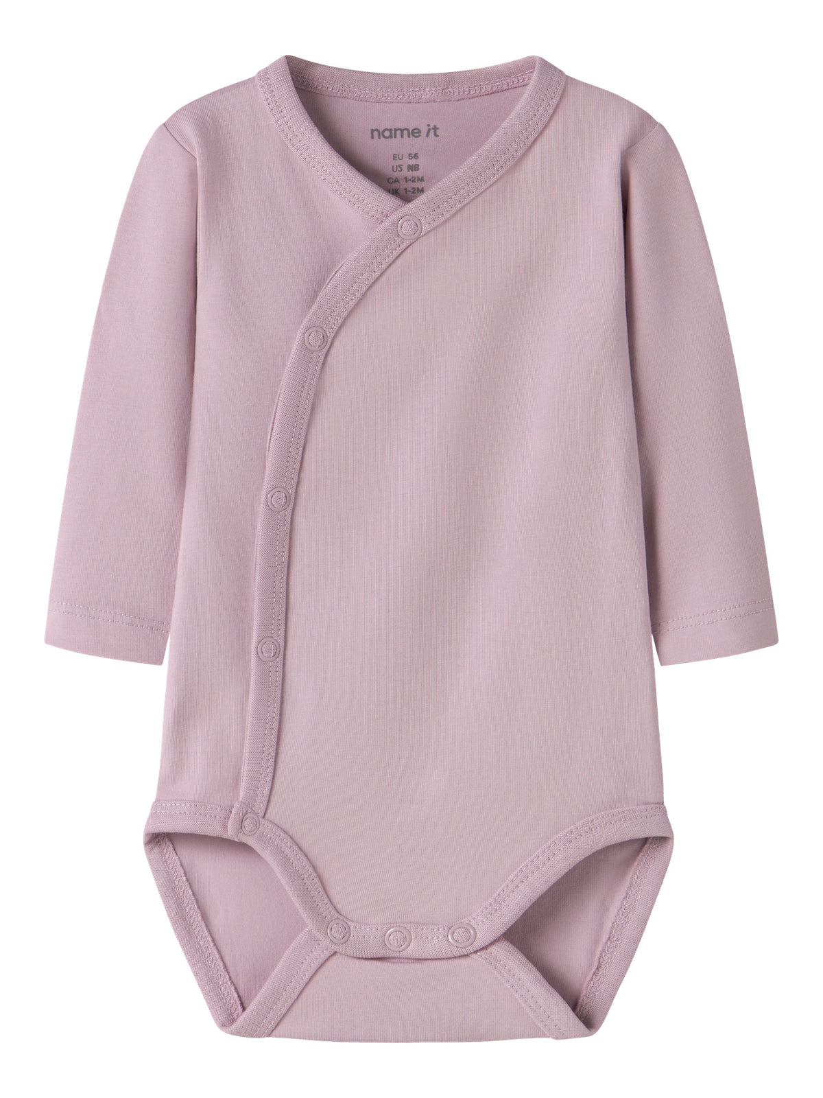 Dawn pink- name it - Body - med lange ærmer - 13249094