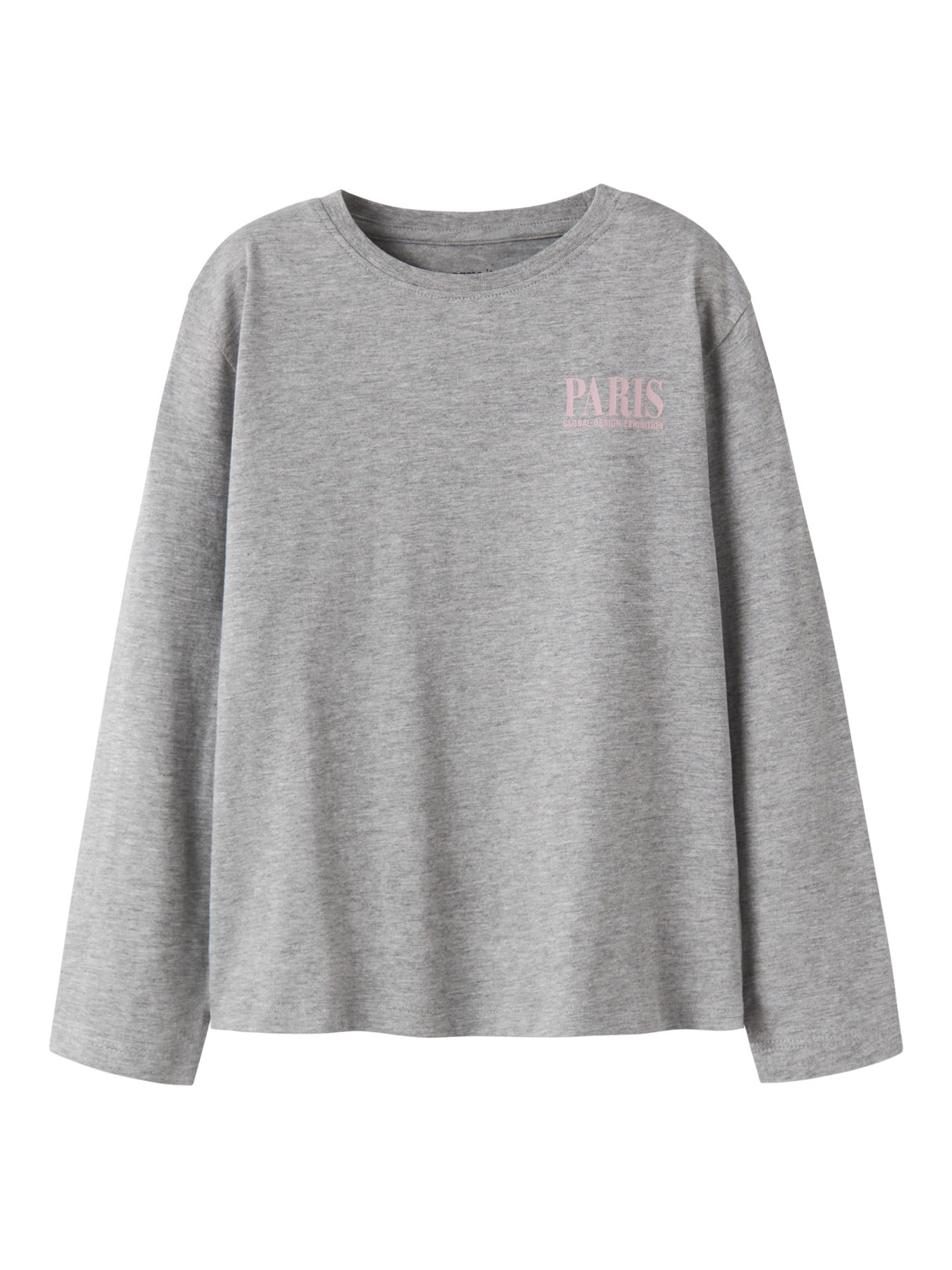 Grey Melange Bluse fra Name it - 13249357