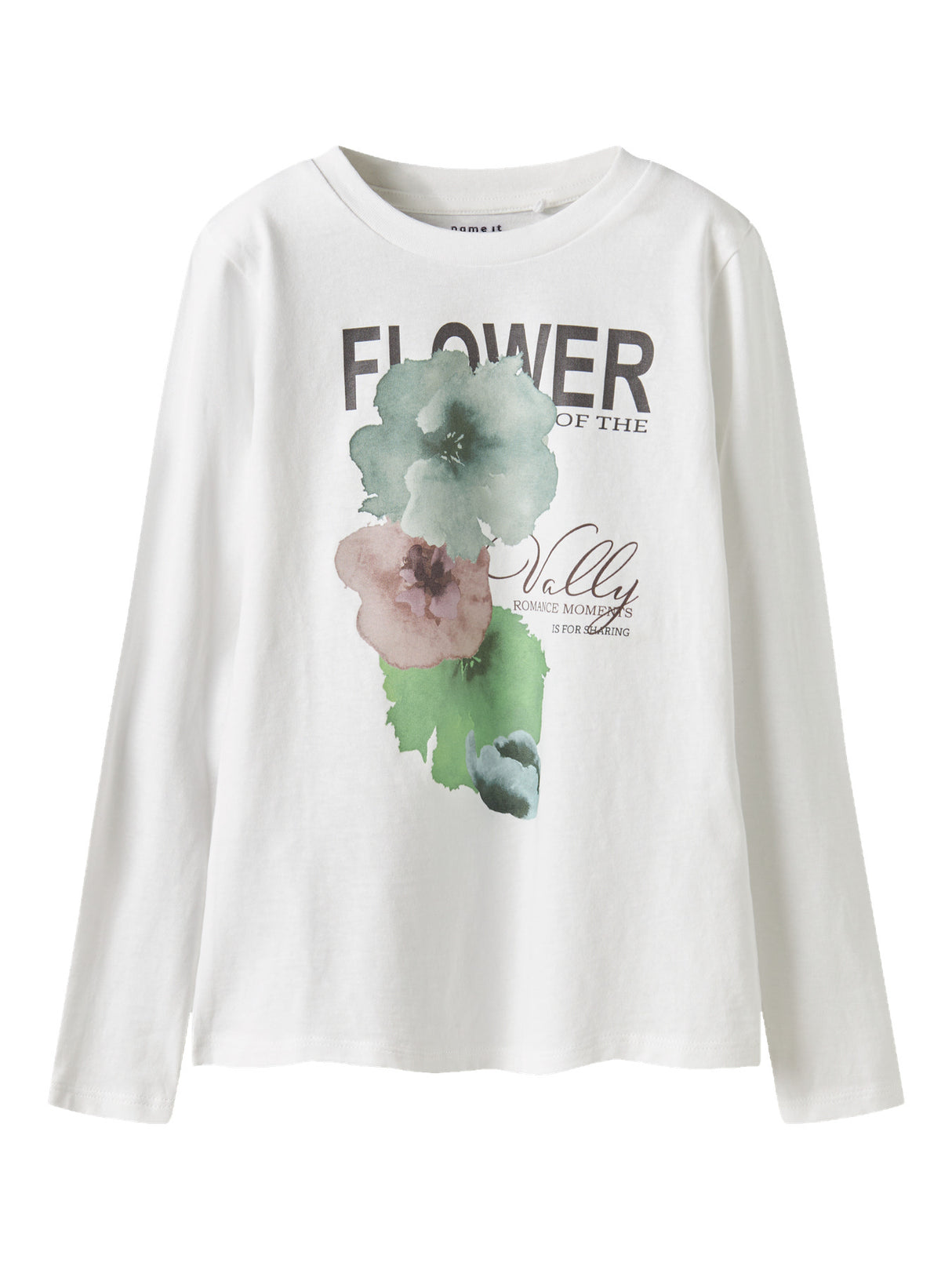 Bright White Top fra Name it - 13250386