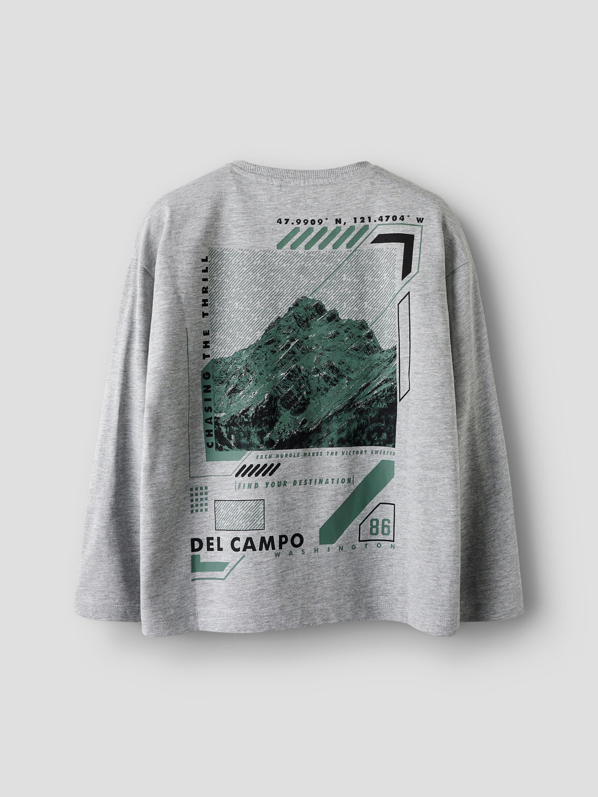 Grey Melange Bluser fra Name it - 13251327