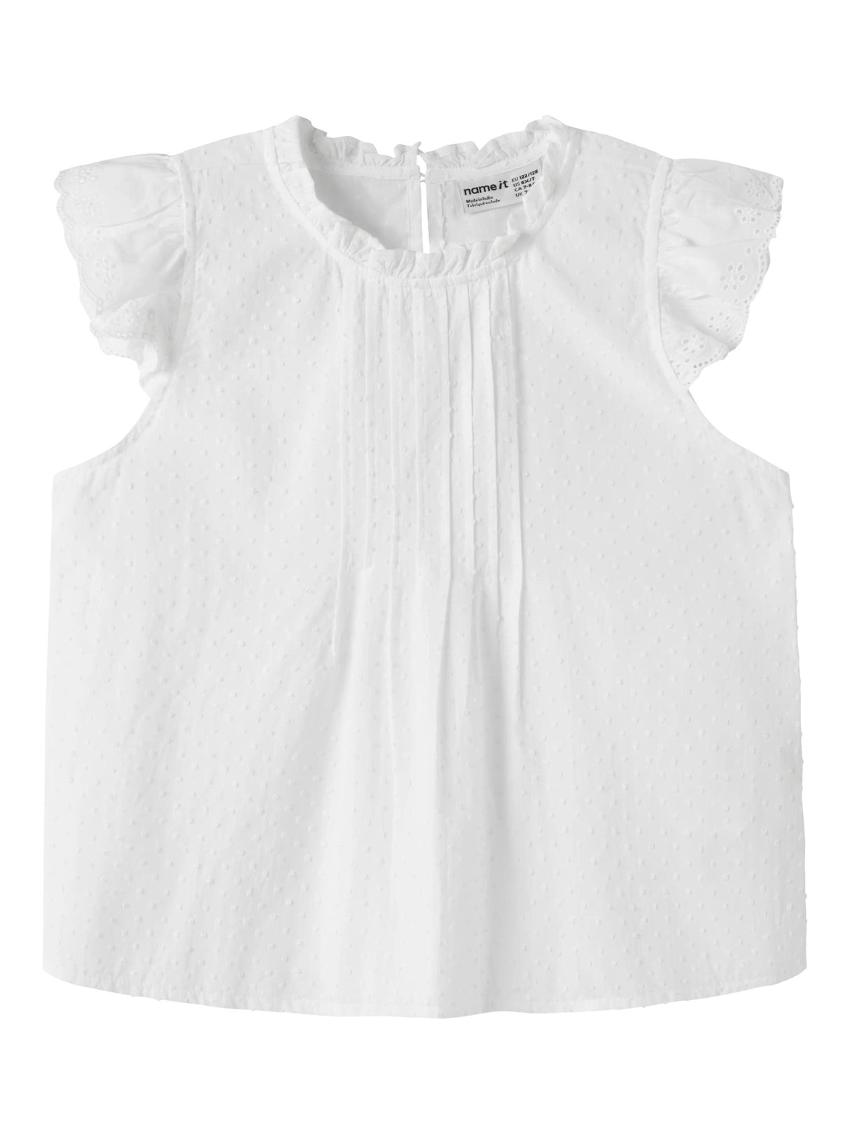 Bright White Top fra Name it - 13251454