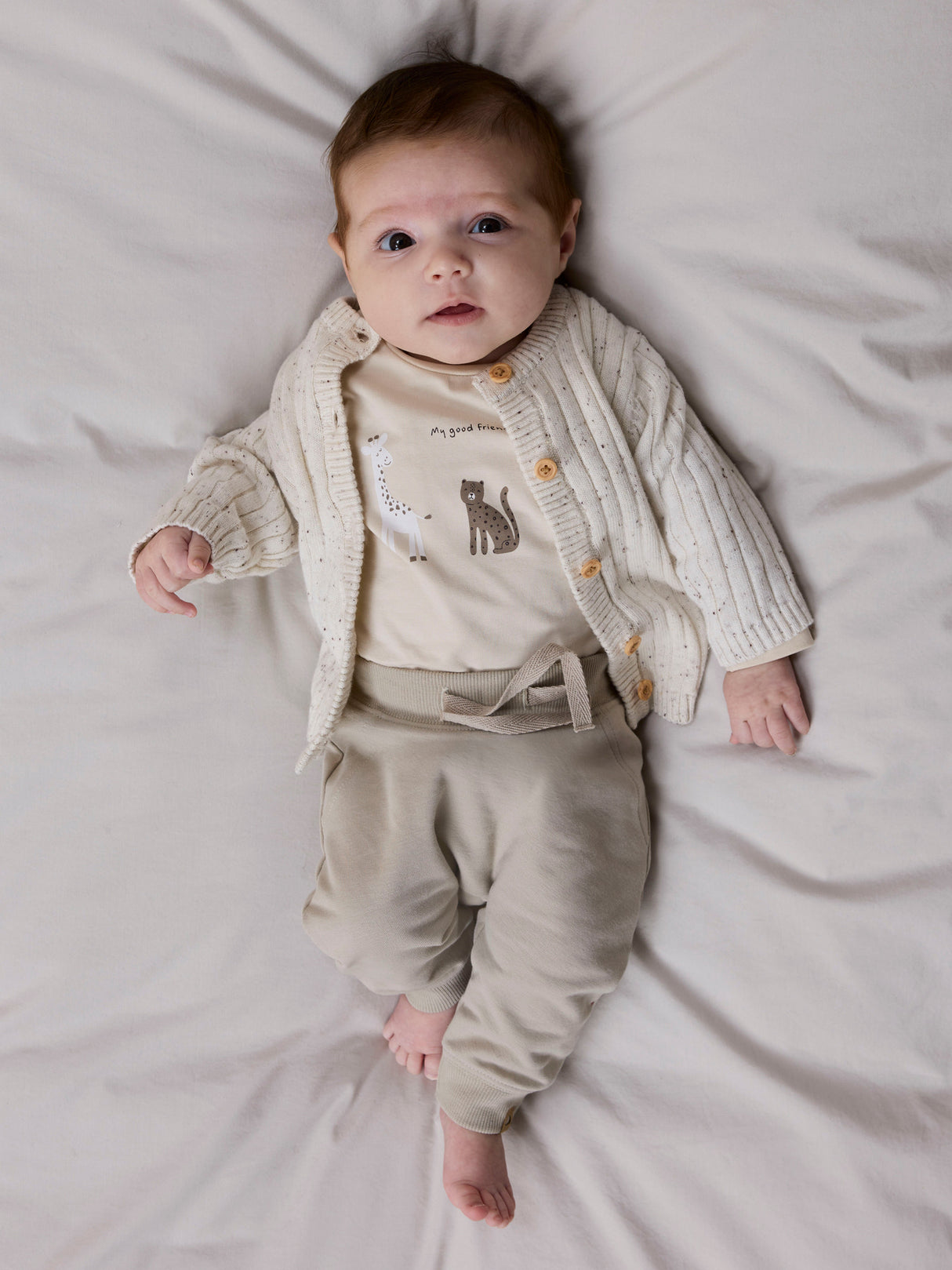 Cloud Dancer Cardigan,Striktrøje fra Name it - 13251548