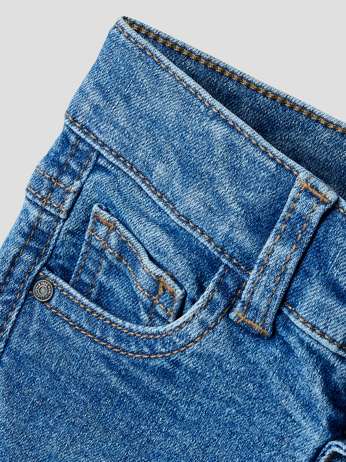 Medium Blue Denim Bukser fra Name it - 13251838