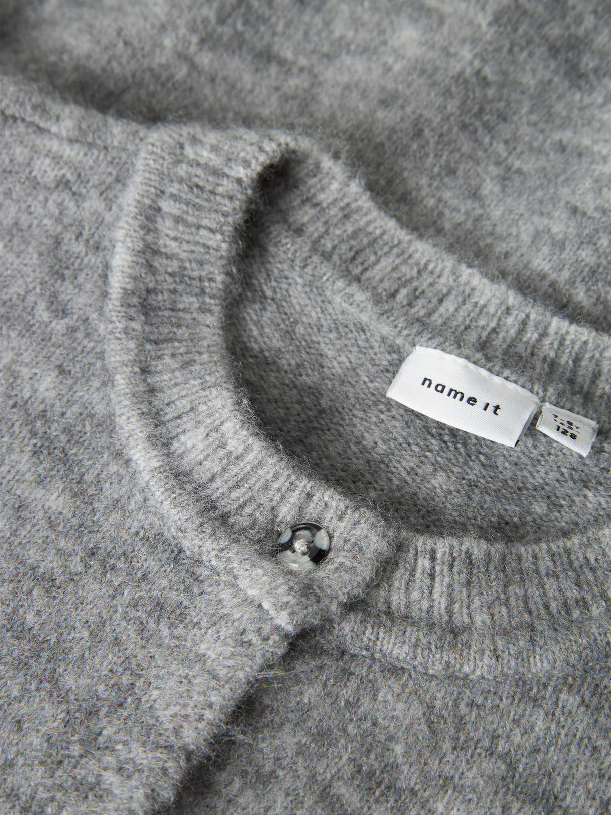 Grey Melange Cardigan,Striktrøje fra Name it - 13251865