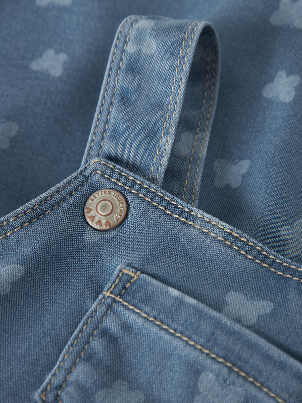 Light Blue Denim BUTTERFLY Nederdel fra Name it - 13252174
