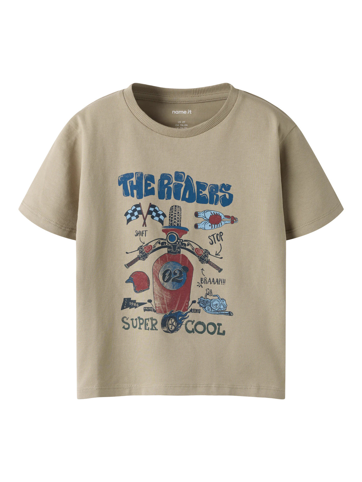 Vintage Khaki Bluser fra Name it - 13252537