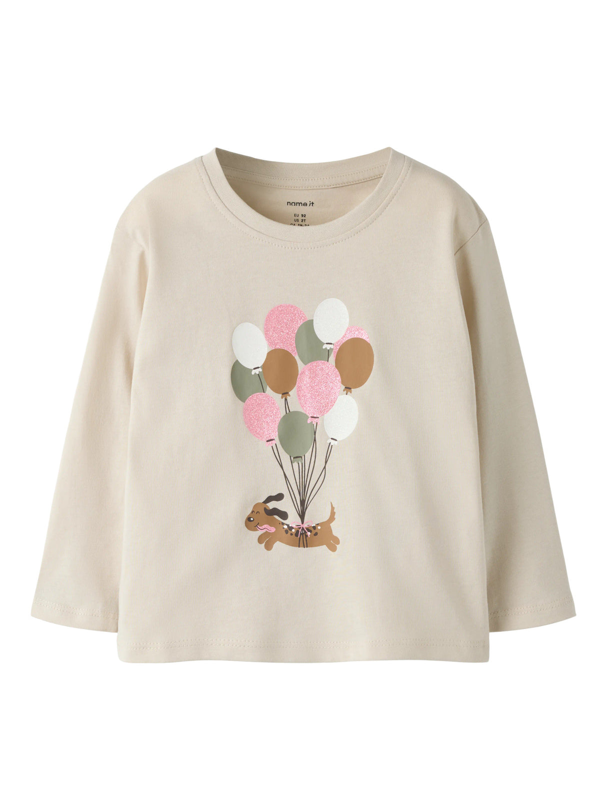 Pumice Stone Ballon Dog Bluse fra Name it - 13253205