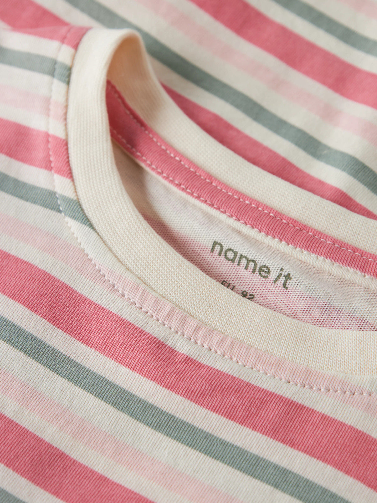 Antique White Pink & Green Bluse fra Name it - 13253205