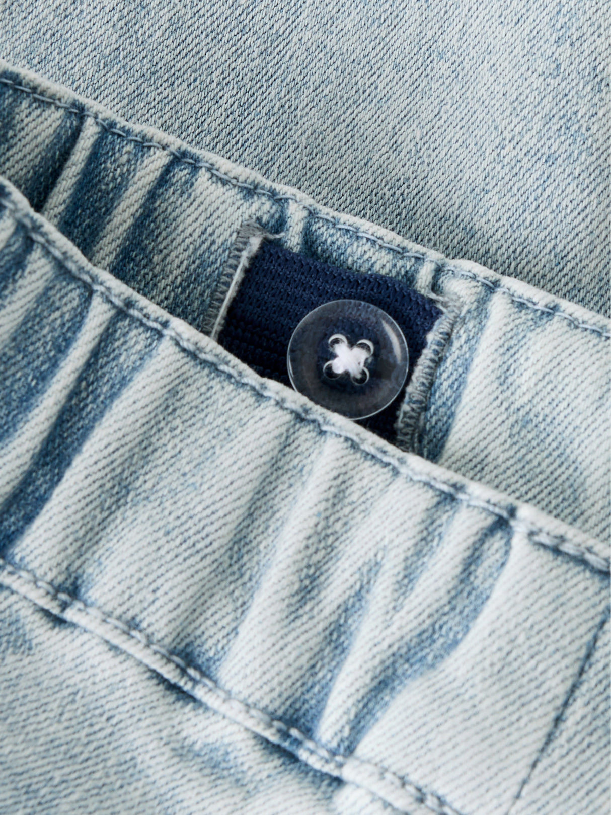 Light Blue Denim Bukser fra Lil'Atelier - 13253697