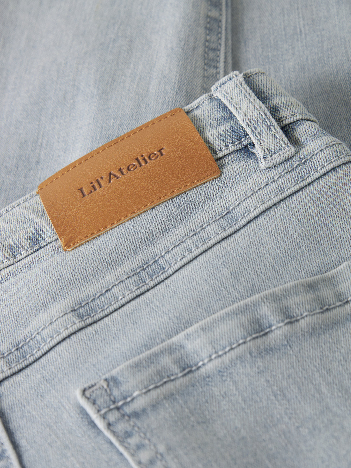 Light Blue Denim Bukser fra Lil'Atelier - 13253698