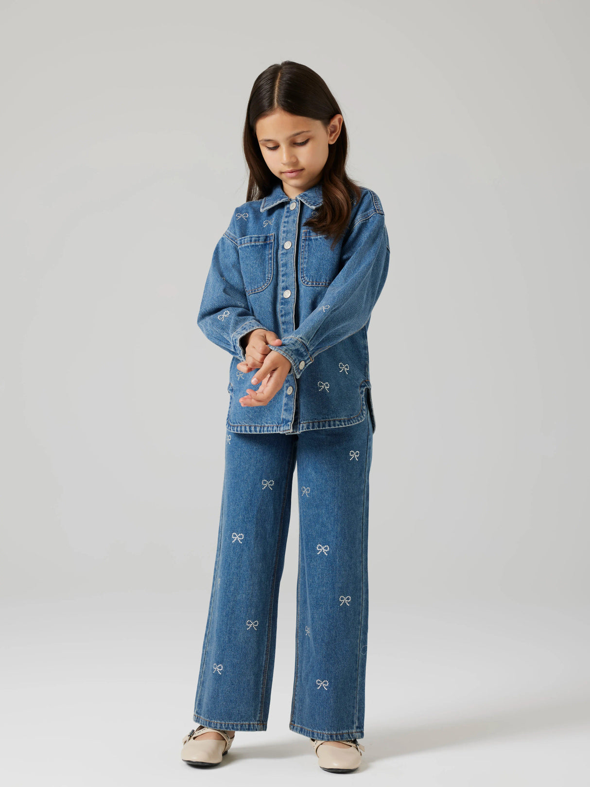 Medium Blue Denim Overtøj fra Name it - 13254029