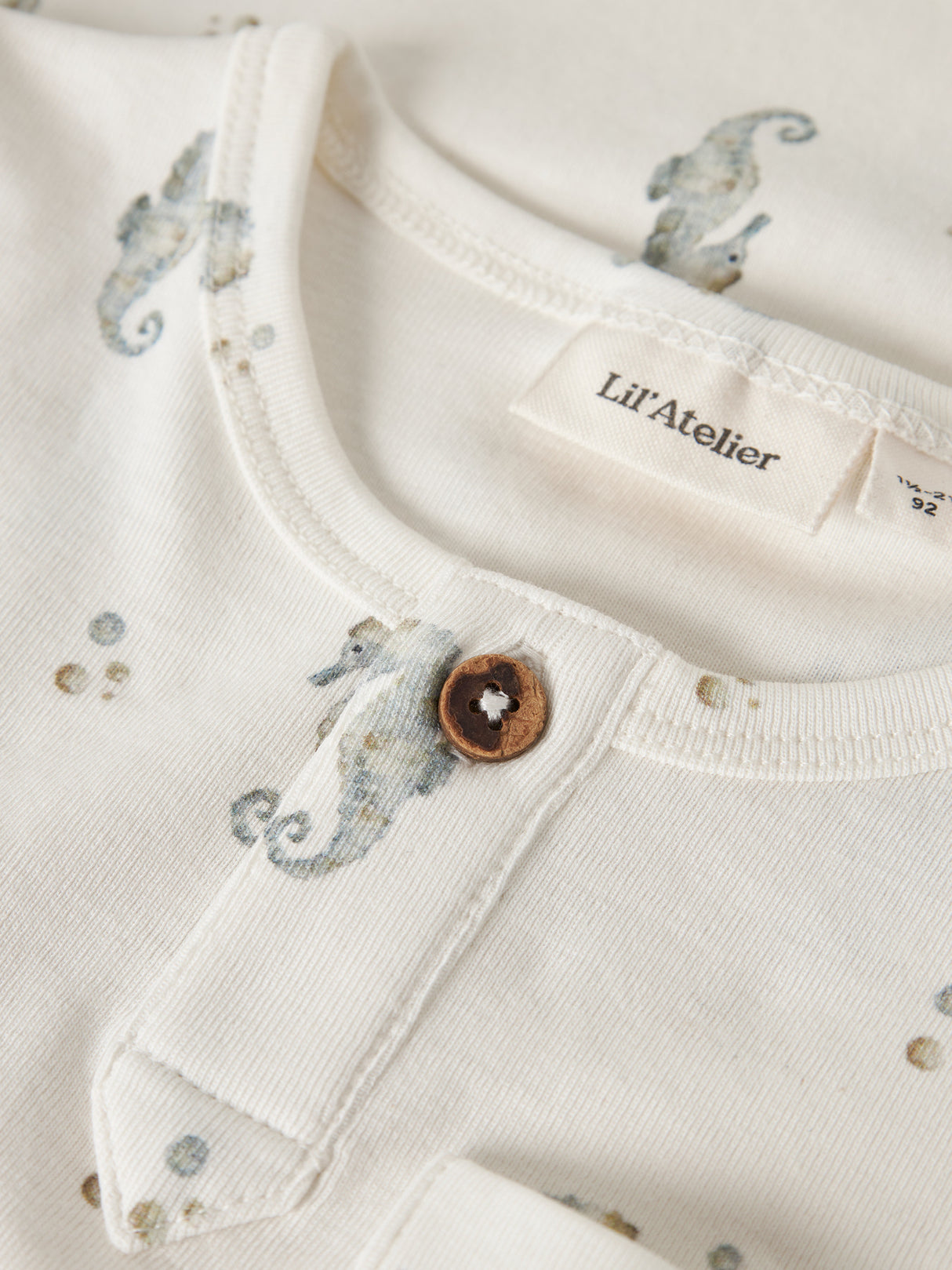 Lil'Atelier Coconut Milk SEAHORSE Top - 13254086