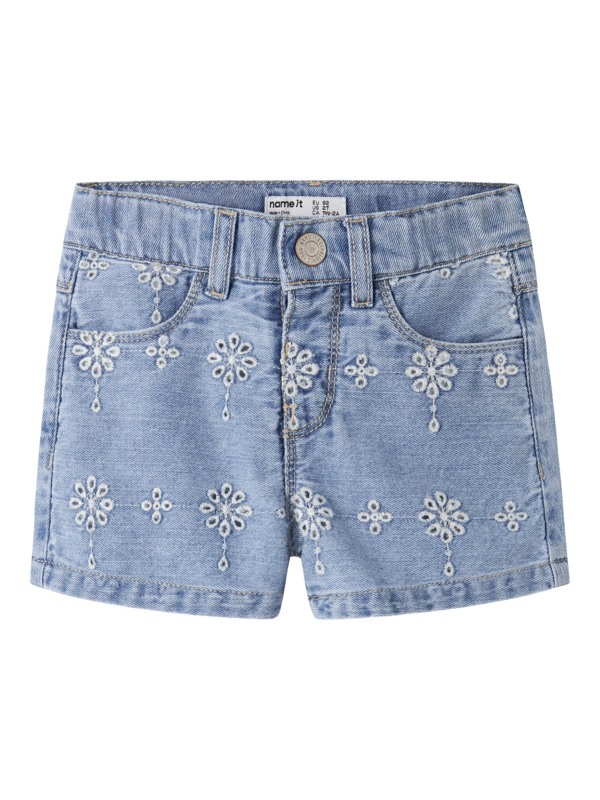 Light Blue Denim ANGLAISE Shorts fra Name it - 13254112