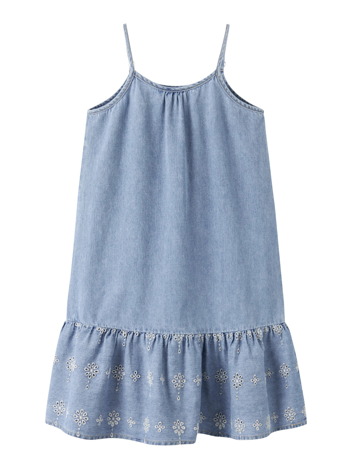 Light Blue Denim ANGLAISE Kjole fra Name it - 13254132