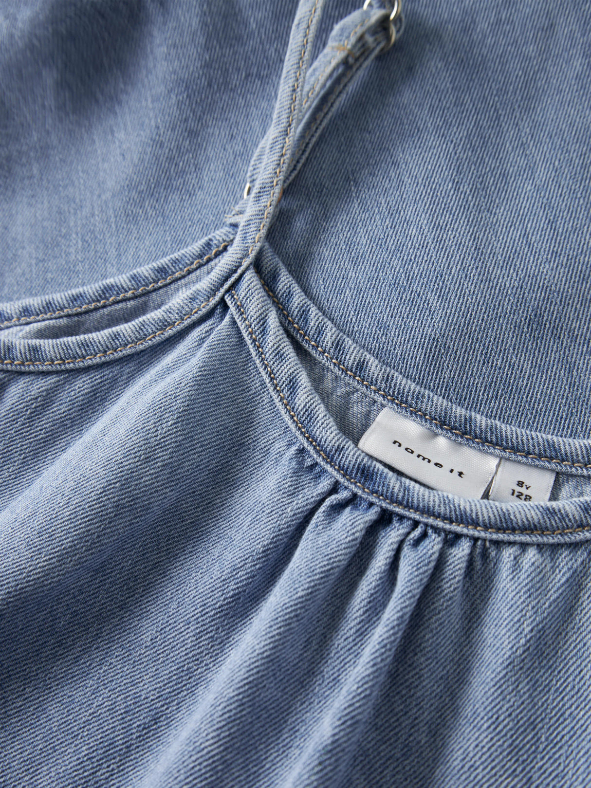 Light Blue Denim ANGLAISE Kjole fra Name it - 13254132