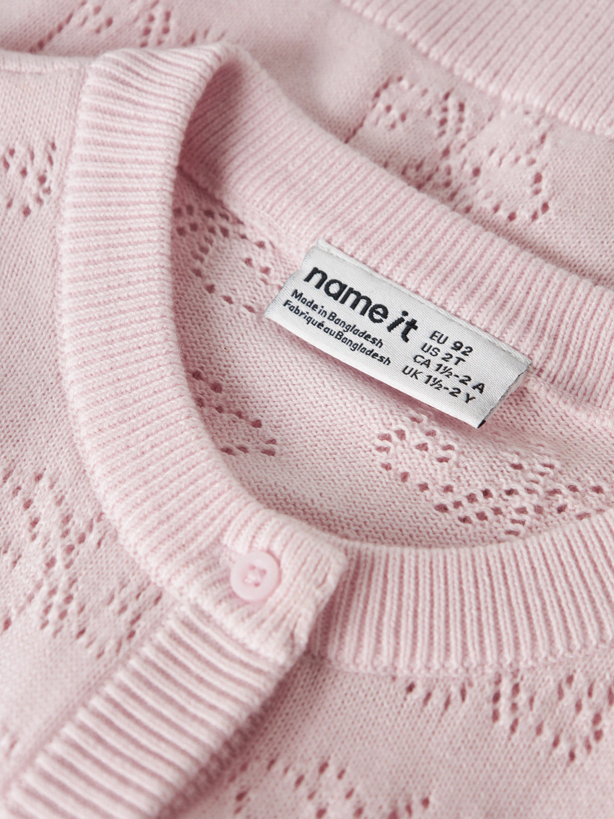 Cradle Pink Cardigan,Striktrøje fra Name it - 13254385