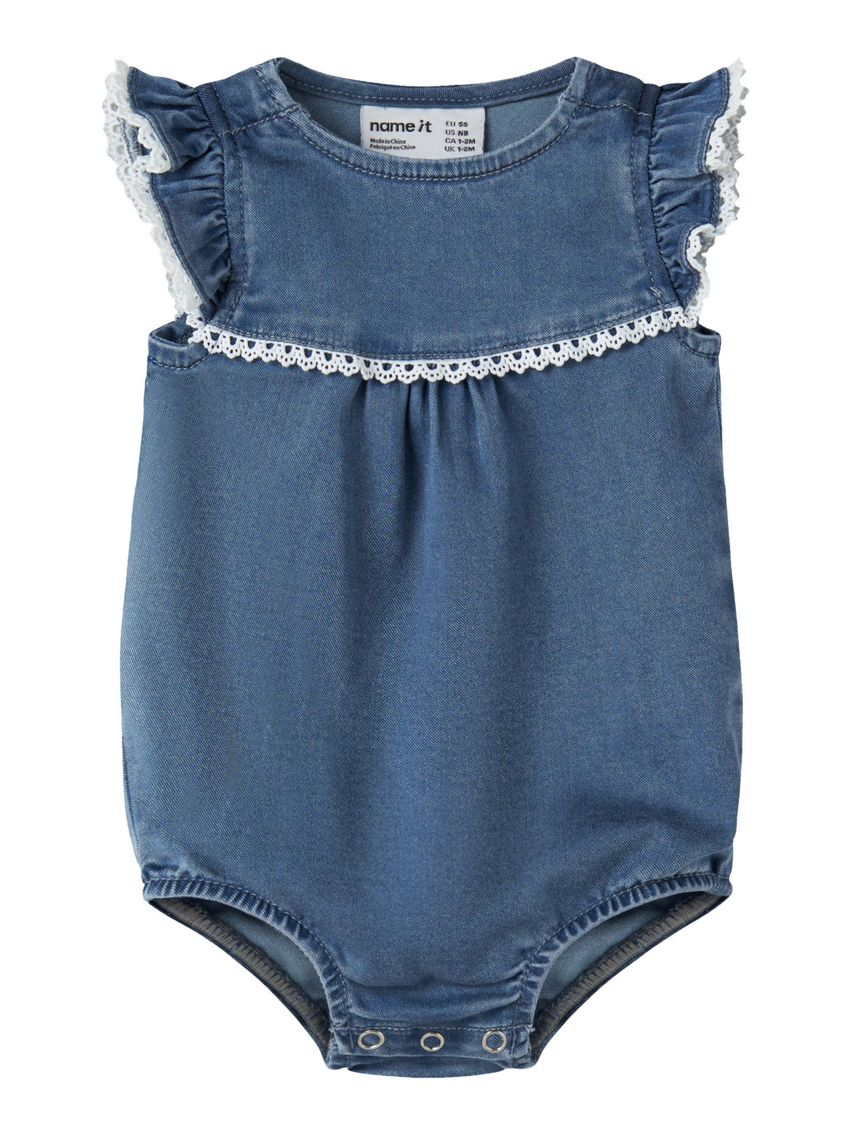 Medium Blue Denim Heldragt fra Name it - 13254939
