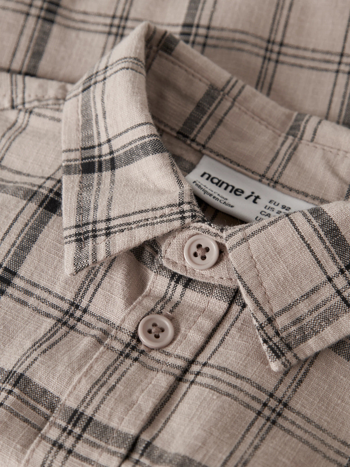 Chateau Gray CHECK Bluse fra Name it - 13255086