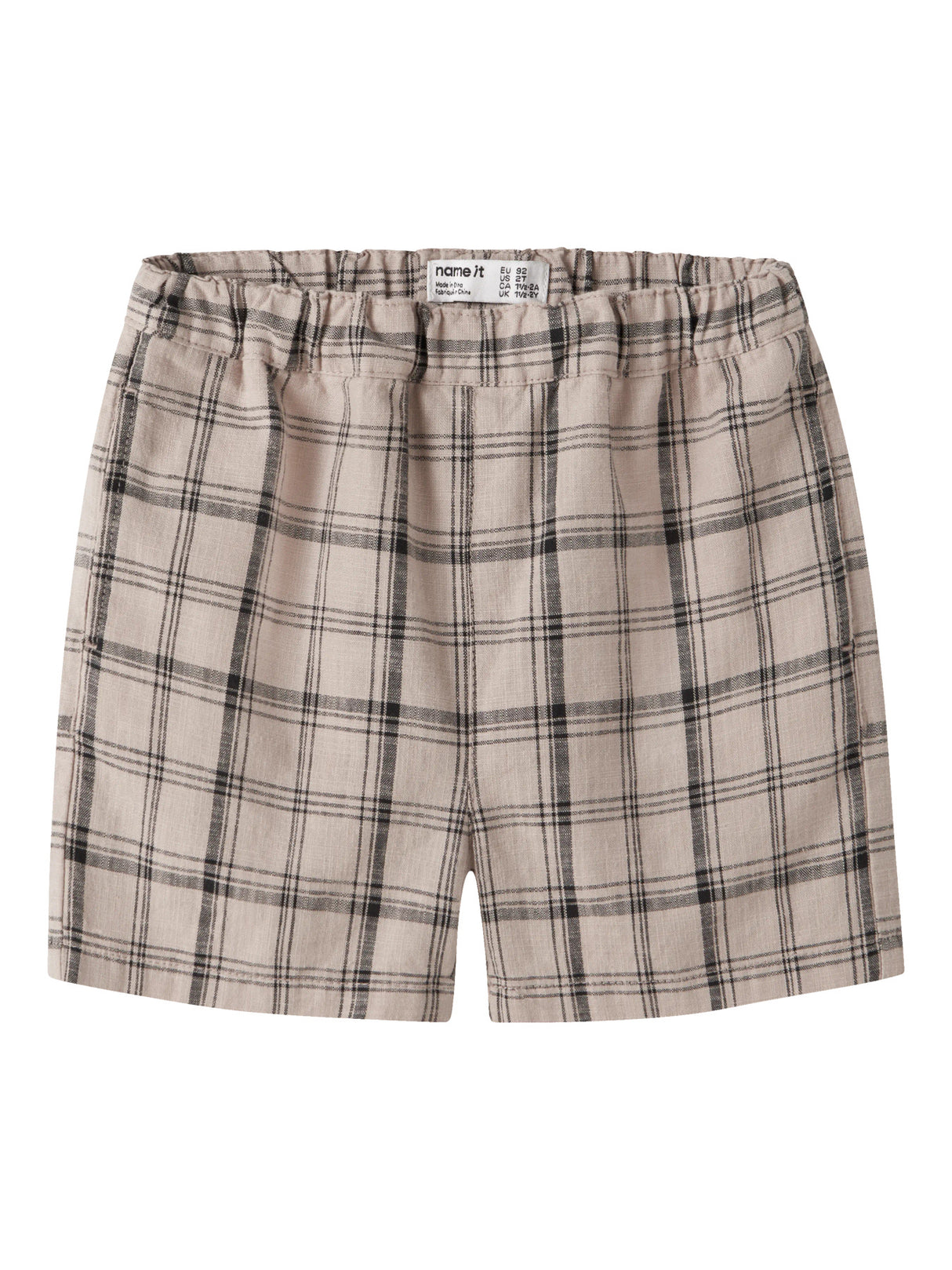 Chateau Gray CHECK Shorts fra Name it - 13255087