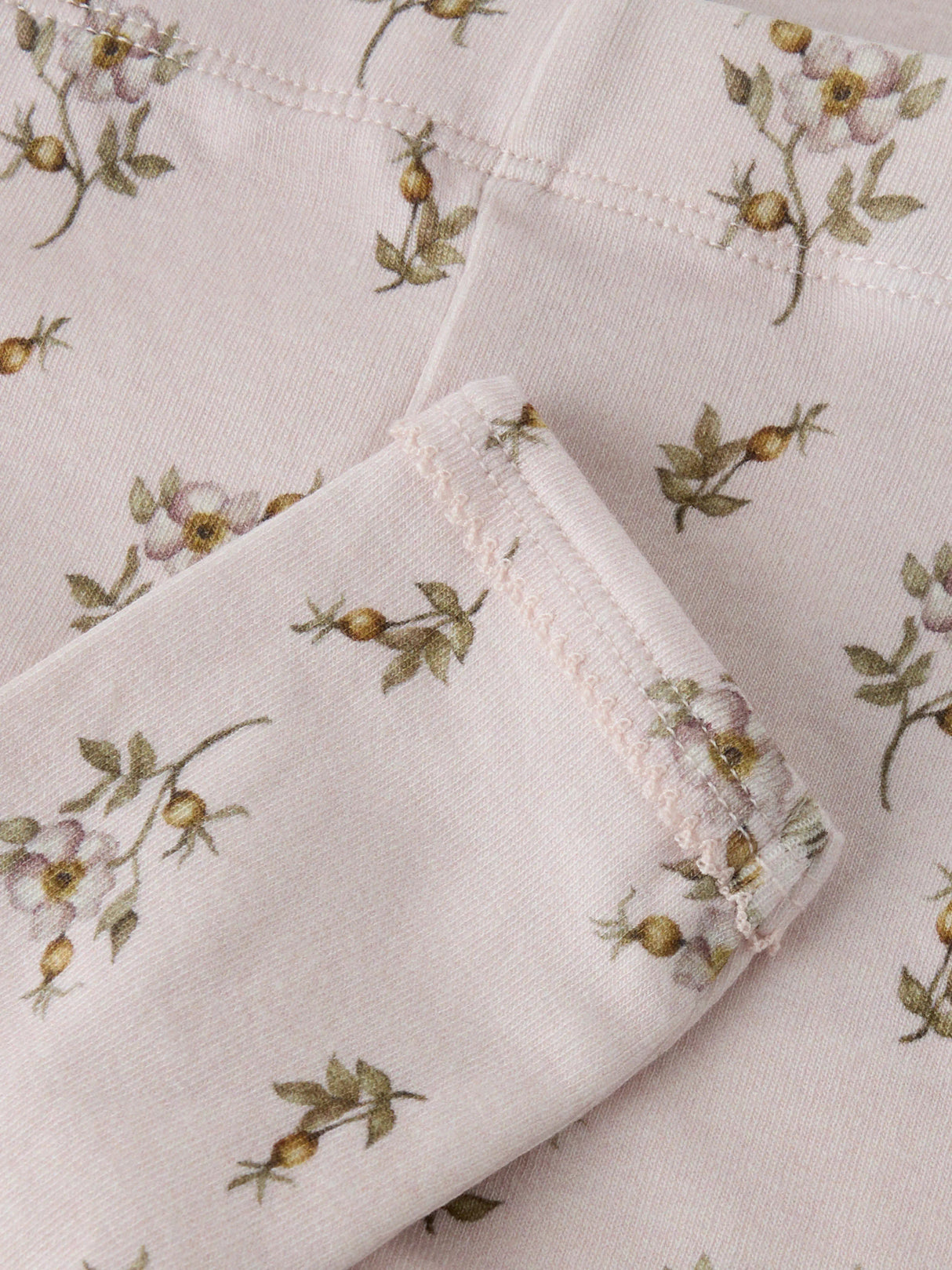 Hushed Violet APPLE ROSE Leggings fra Lil'Atelier - 13255345