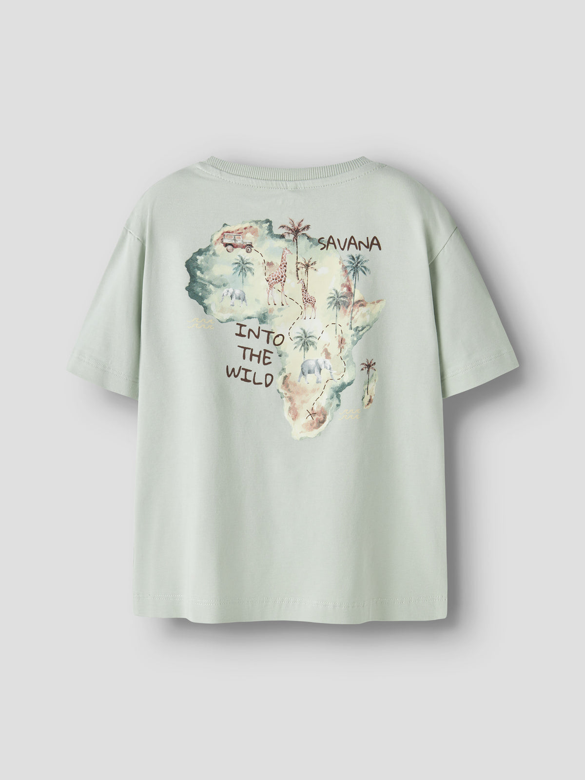 Pale Aqua Bluse fra Name it - 13255383
