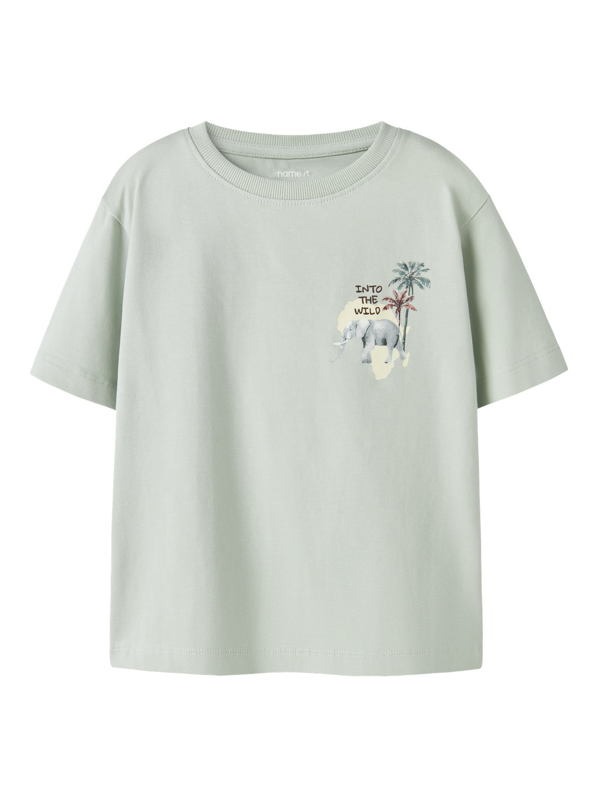 Pale Aqua Bluse fra Name it - 13255383