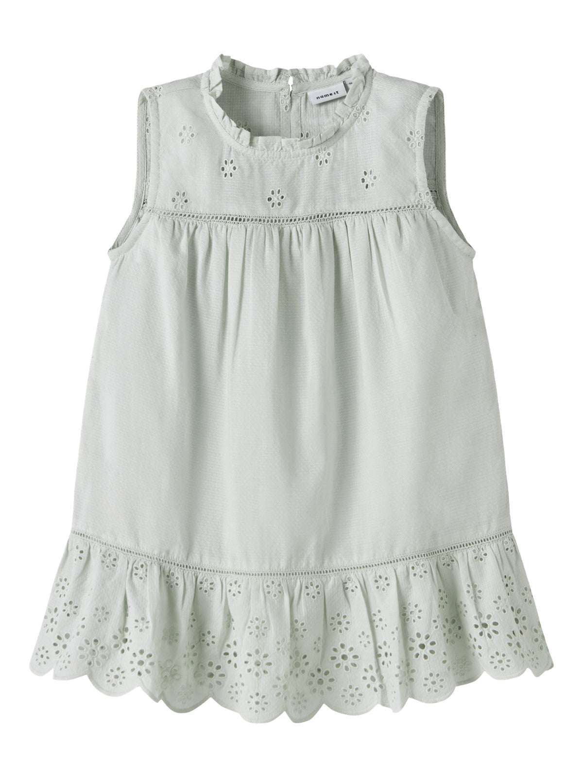 Pale Aqua Kjole fra Name it - 13255544