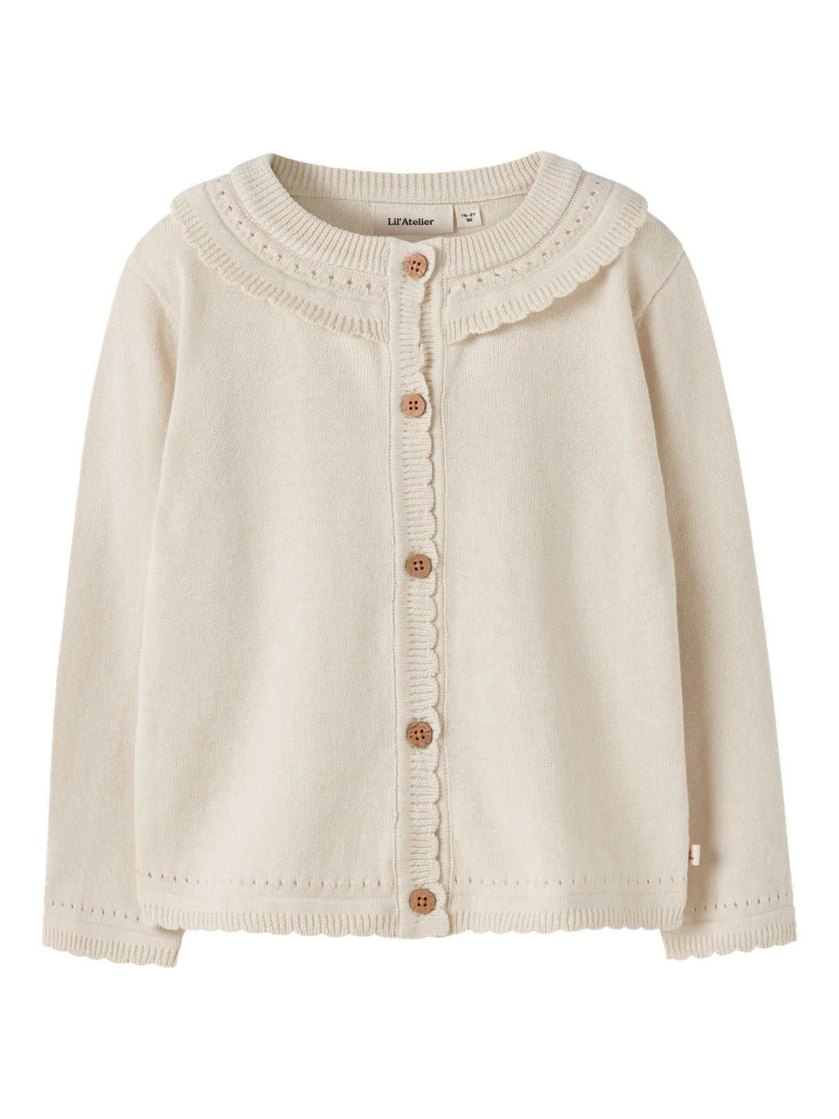 Coconut Milk Cardigan,Striktrøje fra Lil'Atelier - 13255612