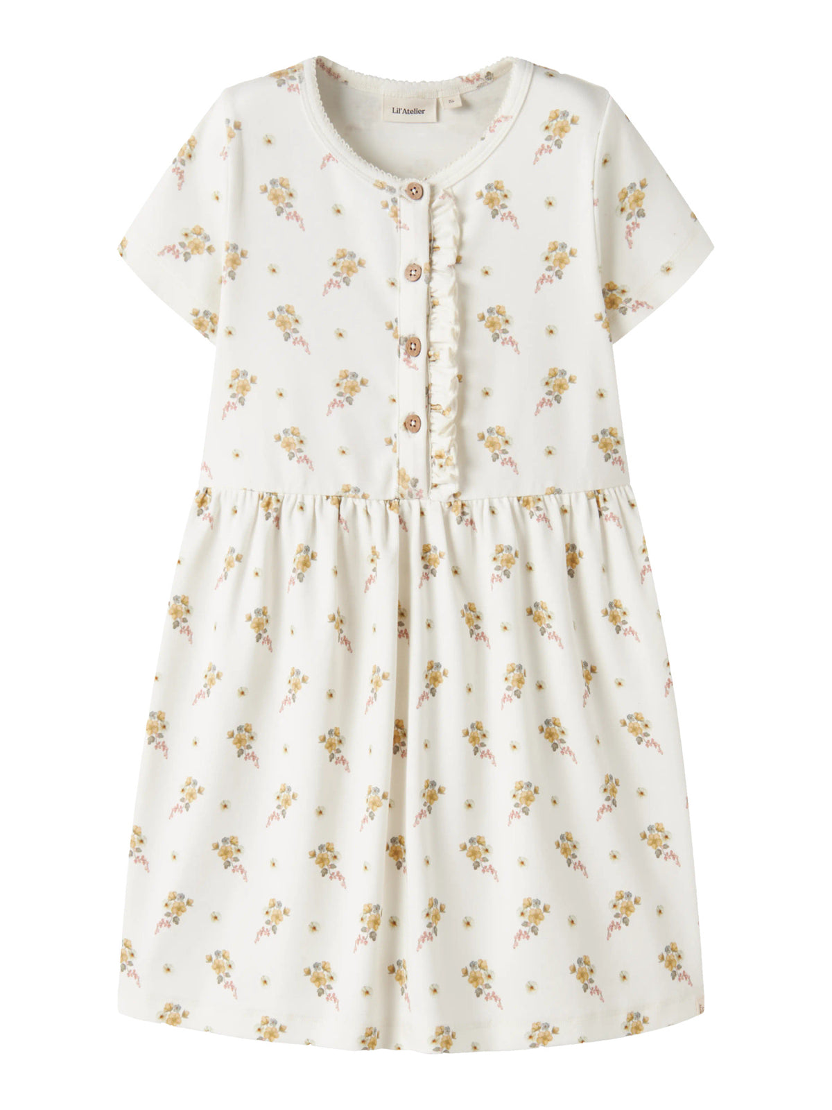 Coccnut Milk flower Kjole fra Lil'Atelier - 13255938