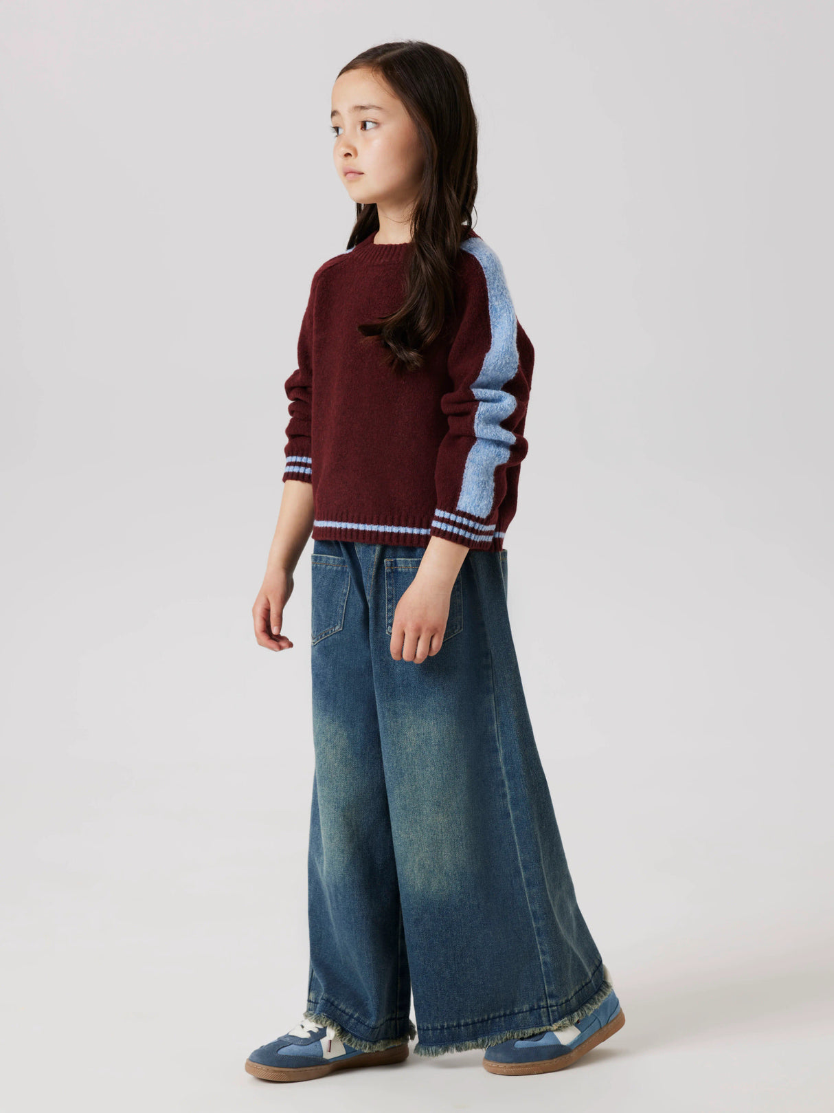 Blå Vintage Medium Blue denim bukser fra Name it - 13256113