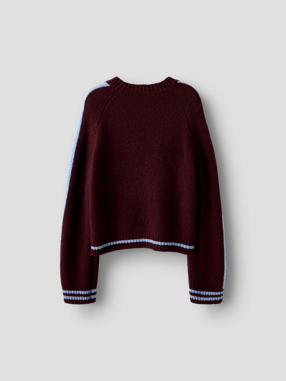 Burgundy Striktrøje fra Name it - 13256152