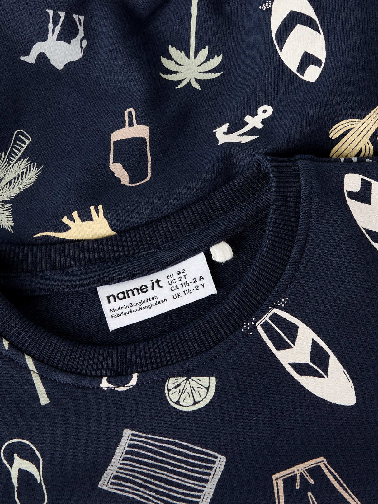 Navy Blazer Sweatshirt fra Name it - 13256352