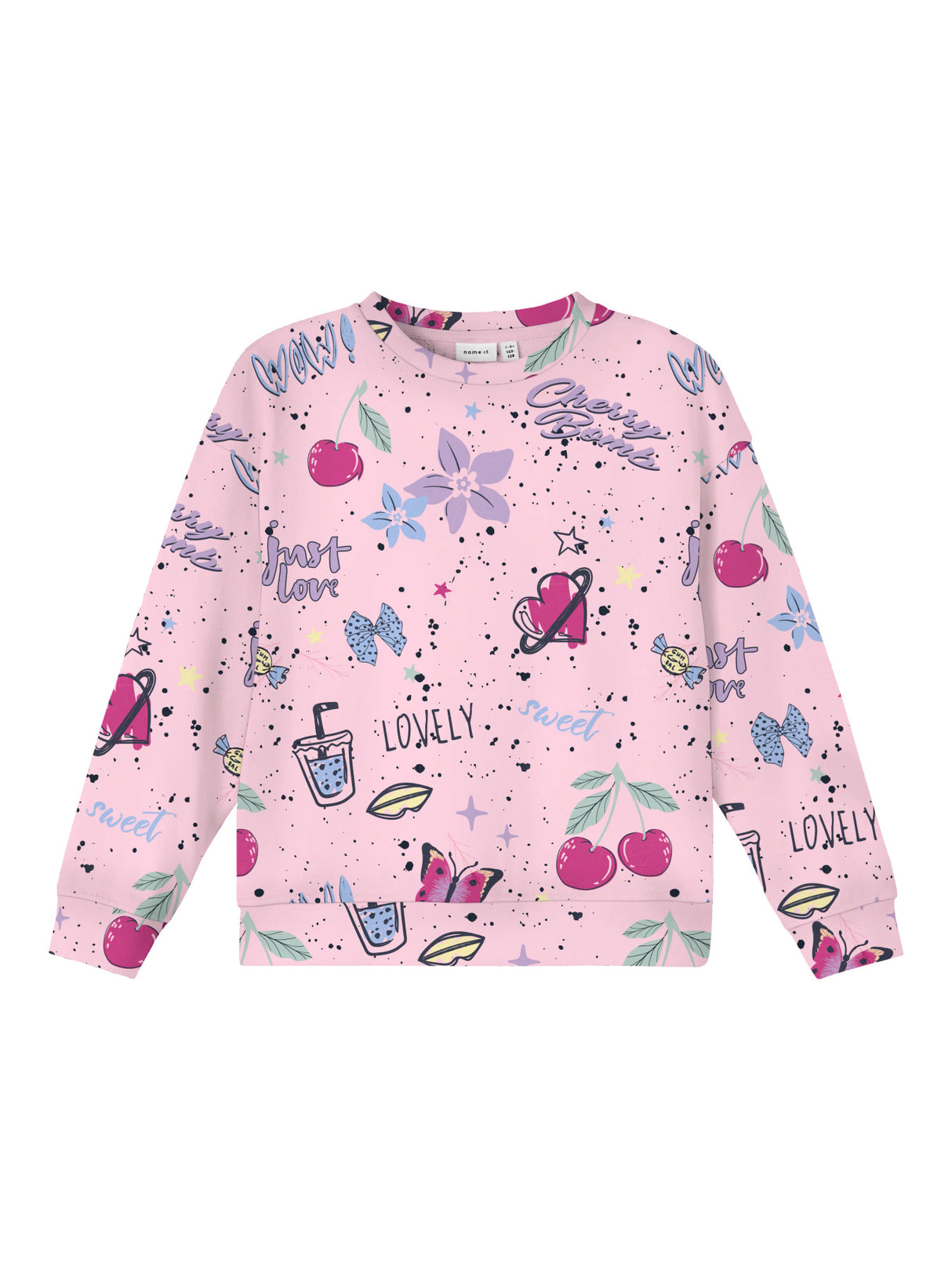 Pink-A-Boo Sweatshirt fra Name it - 13256421
