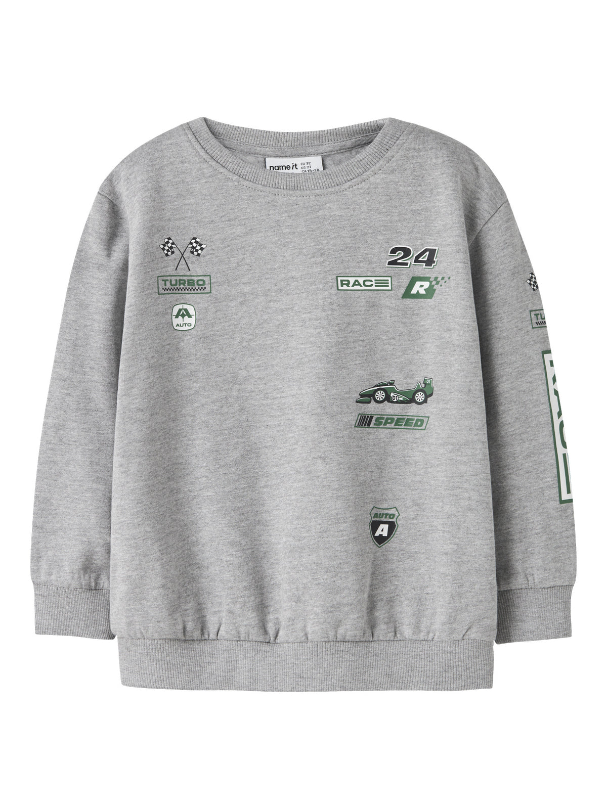 Grey Melange Sweatshirt fra Name it - 13256886