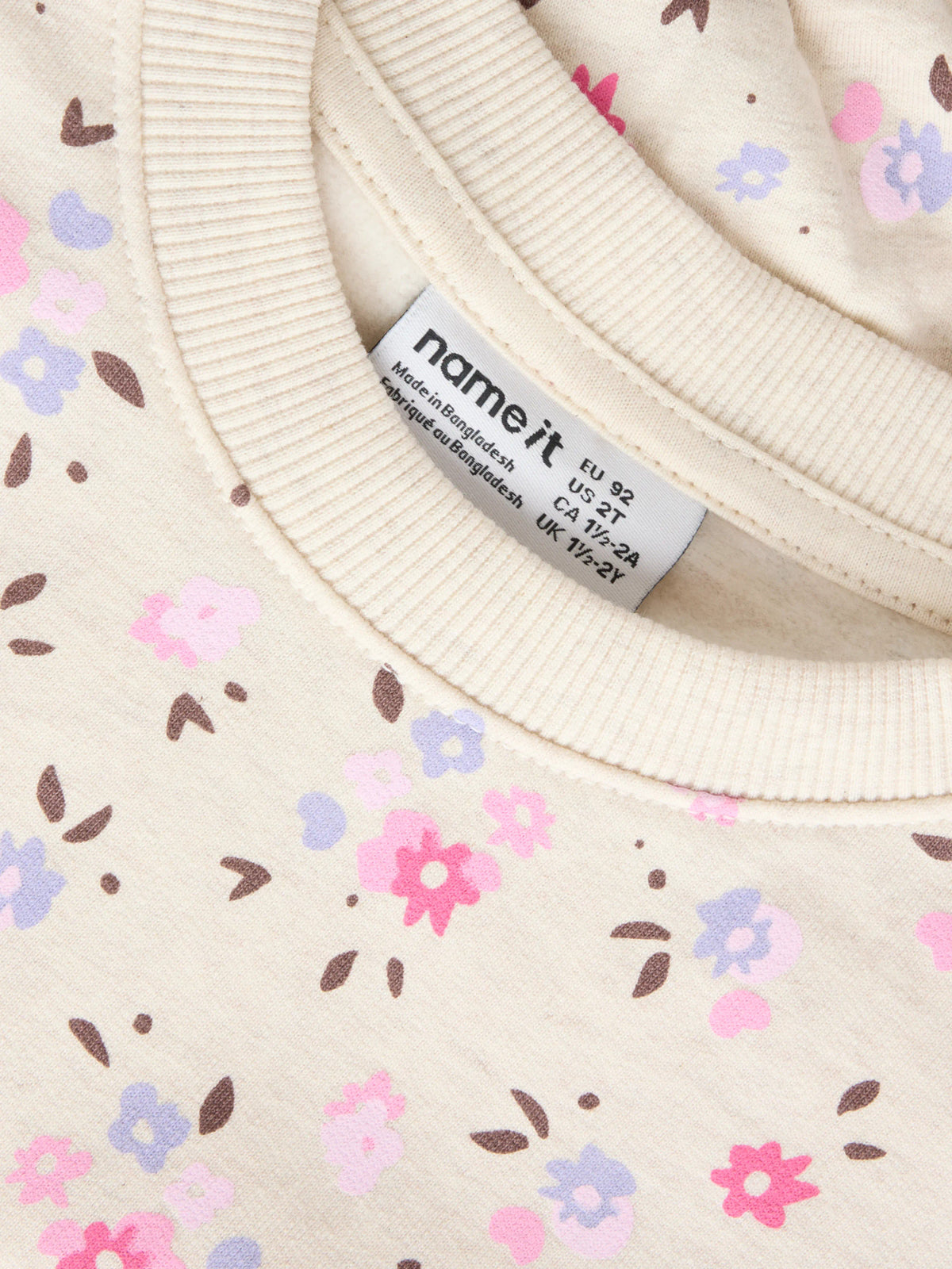 Peyote Melange Sweatshirt fra Name it - 13256958
